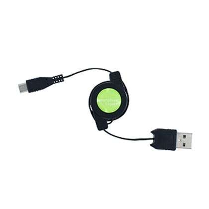 *FREE SHIPPING* Micro USB Retractable Sync & Charge Data Cable Compatible for Multiple Blackberry