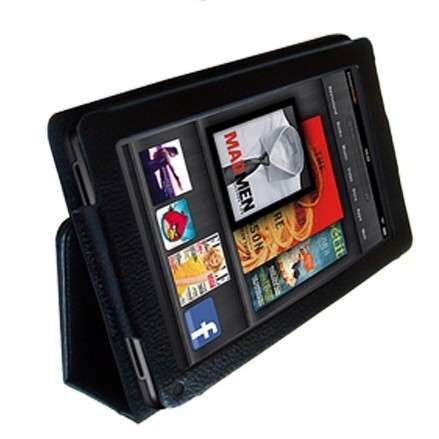LOCAL STOCK!! PU Leather Folio Stand Case Cover for Amazon Kindle Fire 7" Tablet Black