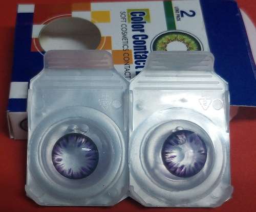 Cosmetic Colour Contact Lenses - Violet