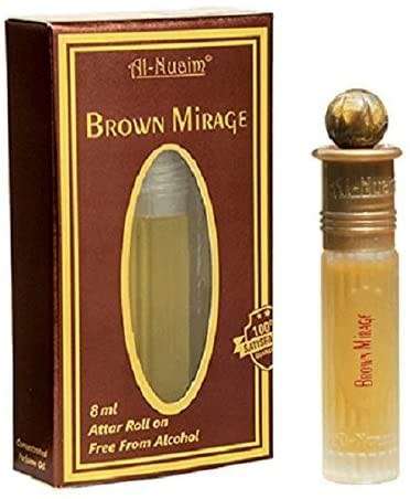 Al-Nuaim Brown Mirage Attar Perfume Roll on