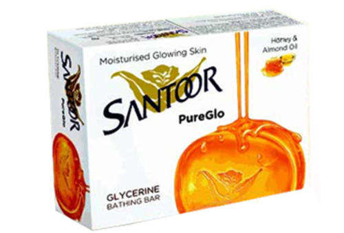 Santoor PureGlo Soap