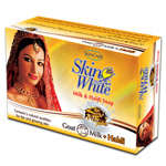 SKIN WHITE MILK AND HALDI SOAP