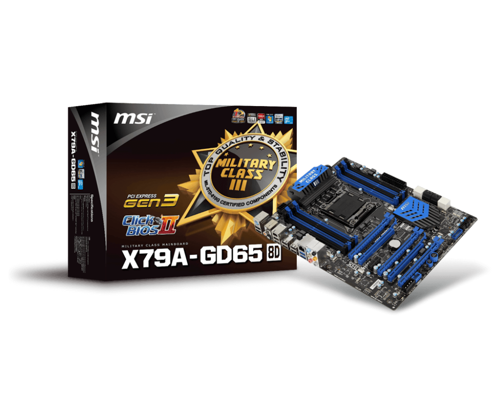 Intel Core i7 Upgrade Kit - Intel Core i7 3930K 3.2GHz+MSI X79A GD65 Mainboard+Vengeance DDR3 16GB