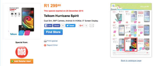 Hurricane 5 Inch 3G SMART PHONE :: Never to be repeated!!