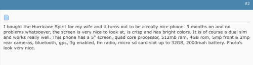 Hurricane 5 Inch 3G SMART PHONE :: Never to be repeated!!