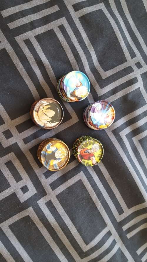 Dragon Ball z Metal Tazos