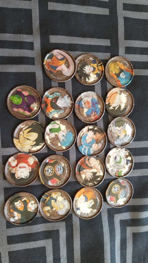 Dragon Ball z Metal Tazos