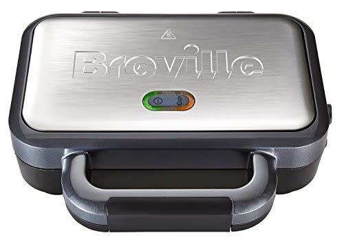 Breville Deep Fill Sandwich Toaster And Toastie Maker With Removable Plates, Non-Stick