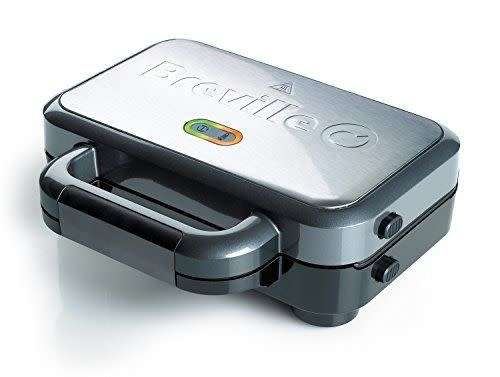 Breville Deep Fill Sandwich Toaster And Toastie Maker With Removable Plates, Non-Stick