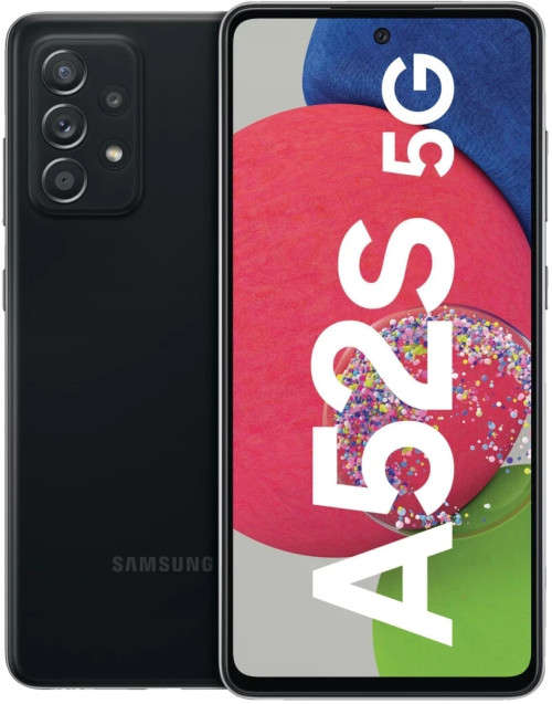 Samsung A528B-DS Galaxy A52S Dual 5G 128GB 6GB RAM Awesome Black