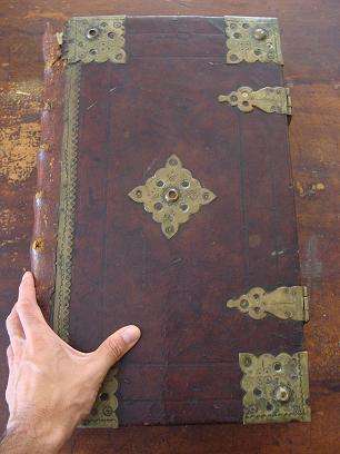Large Antique Dutch Bible for sale