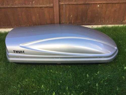 Silver Thule Atlantis 200 Roof Box