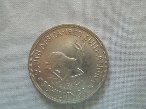 1950 FIVE SHILLING