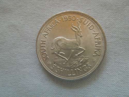 1950 Five Shilling ( Crown )
