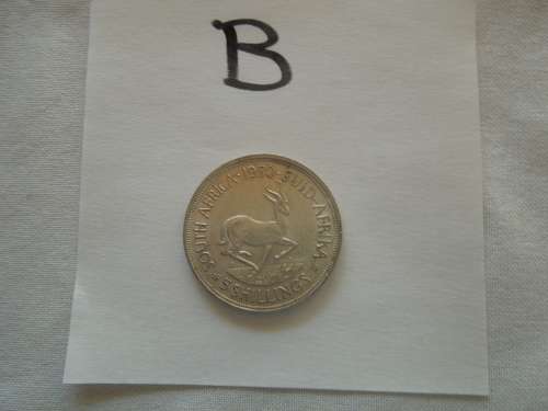 1950 Five Shilling ( Crown ) B