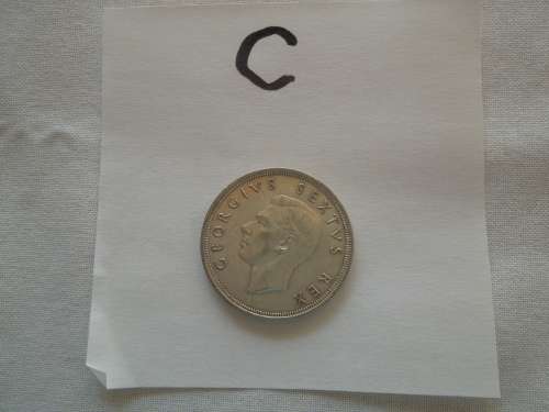 1950 Five Shilling  ( Crown ) C