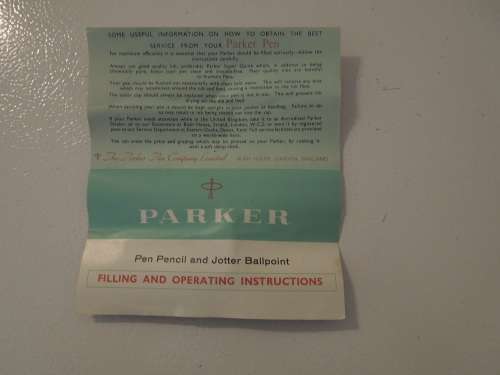 PARKER 51 VINTAGE FOUNTAIN PEN.