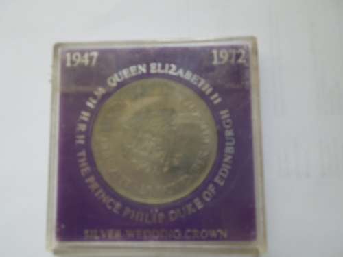 1947 - 1972 SILVER WEDDING CROWN