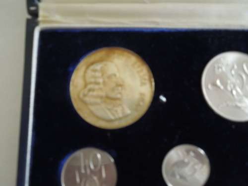 1965 PROOF COIN SET in S.A. Mint box