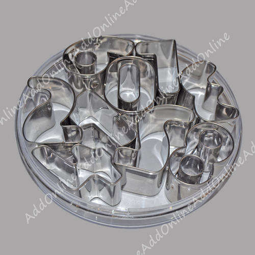 Numbers fondant cutter set - 9pc