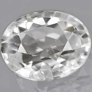 Goshenite (Beryl) 3.75ct Clear Oval, Gemstone