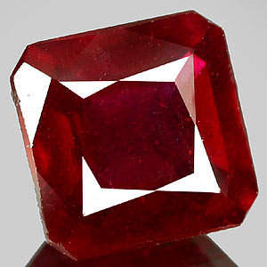 NATURAL 2.97CT BLOOD RED RUBY !