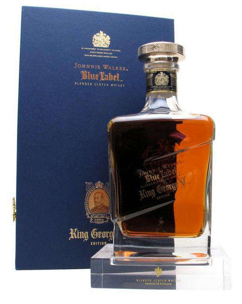 Johnnie Walker - Blue Label Scotch Whiskey - King George V edition