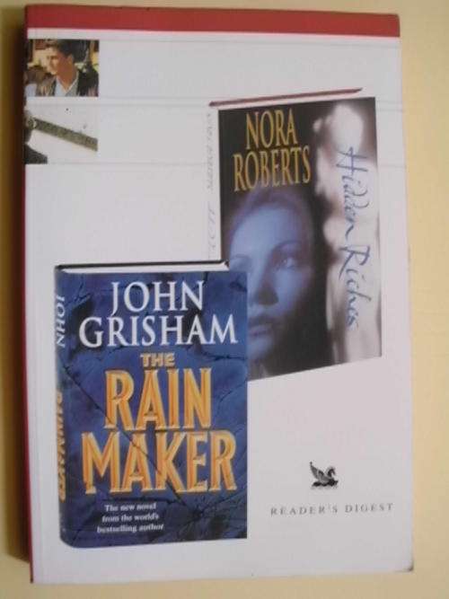 Hidden Riches and The Rain Maker - by Nora Roberts and John Grisham (Paperback)