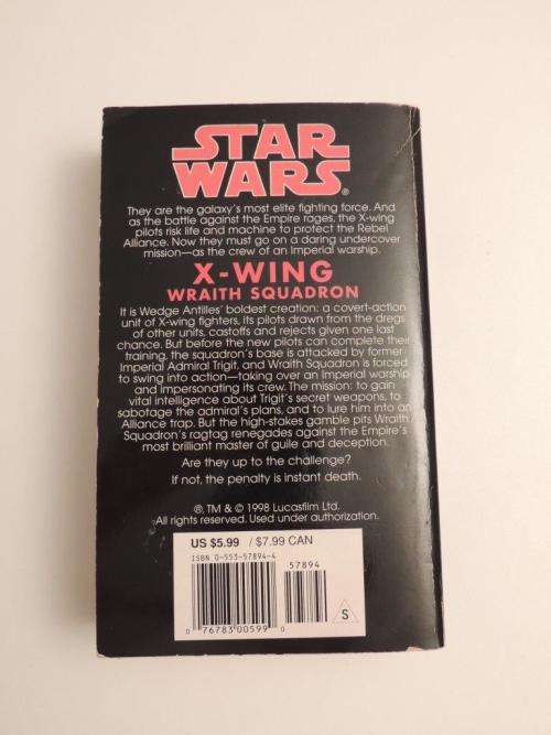 Wraith Squadron - Book 5 Star Wars X - Wing - by Aaron Allston (Paperback)