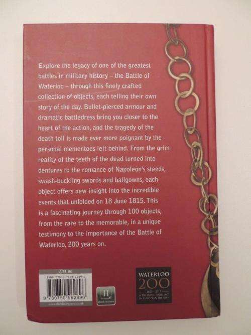 Waterloo In 100 Objects - by Gareth Glover (Hardcover)