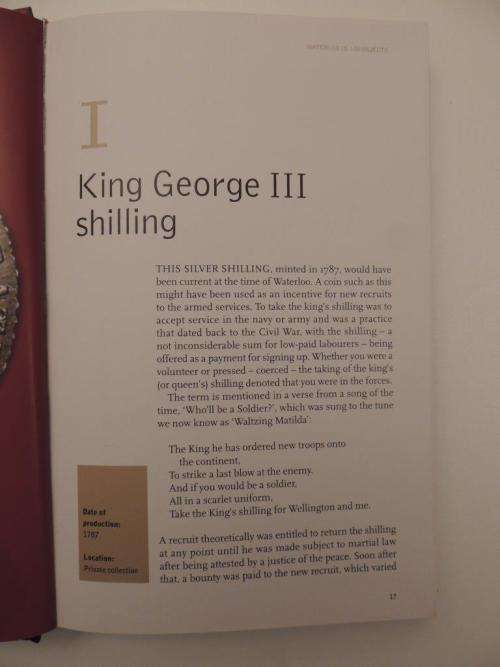 Waterloo In 100 Objects - by Gareth Glover (Hardcover)