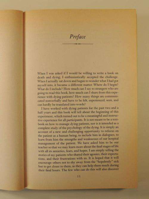 On Death and Dying - by Elisabeth Kubler-Ross M.D.