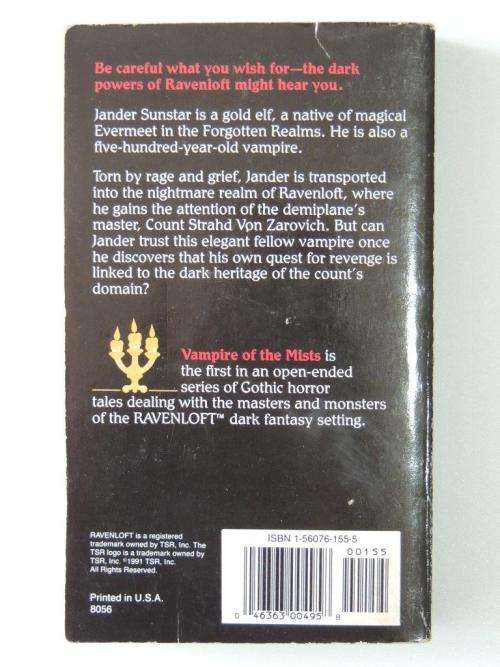 Vampire of the Mists Ravenloft Books - by Christie Golden
