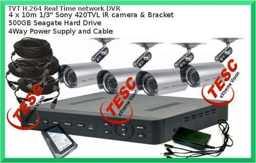 TVT Home Video Security System Fully Installed - Countrywide by TESC Network