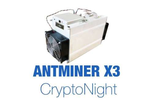 Antminer X3 - Cryptonight miner