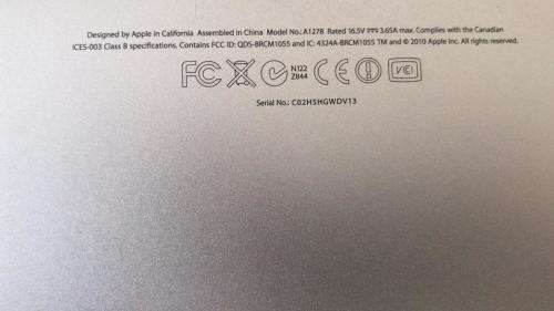 MacBook Pro 13 inch (2010/2011), faulty keyboard