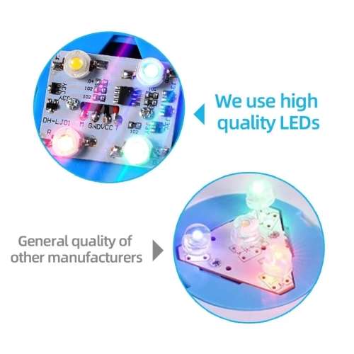 LED Rotating Night Light Projector Starry Sky Star Master Projection Lamp