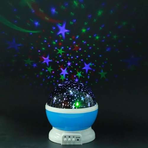 LED Rotating Night Light Projector Starry Sky Star Master Projection Lamp