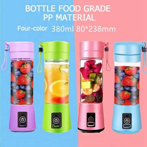Portable Smoothie Blender, Juicer Food Processor USB Rechargeable