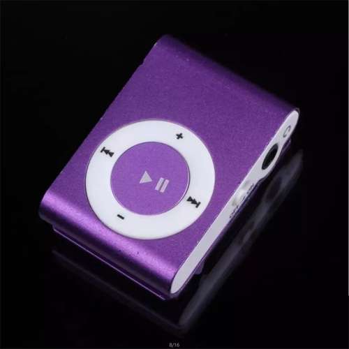 USB Metal Mini Clip Sports Mp3 Player