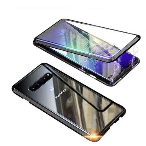 360°Magnetic Metal Case Front+Back Glass Cover For Samsung S8/S8 Plus/S9/S9 Plus/S10/S10 Plus/S10 E