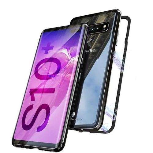 360°Magnetic Metal Case Front+Back Glass Cover For Samsung S8/S8 Plus/S9/S9 Plus/S10/S10 Plus/S10 E