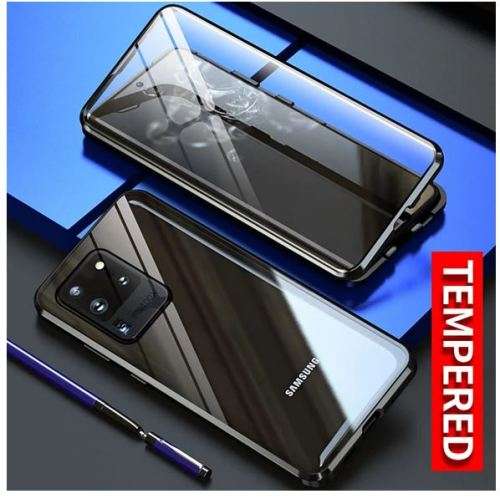 360°Magnetic Metal Case Front+Back Glass Cover For Samsung S8/S8 Plus/S9/S9 Plus/S10/S10 Plus/S10 E