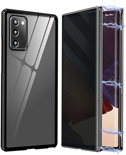 360° Magnetic Case Front+Back Glass Samsung Note 8/Note9/Note 10/Note 10 Plus/Note 20