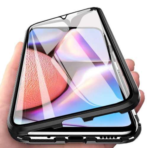 360°Magnetic Metal Case Front+Back Glass SamsungA10/A10s/A11/A20/A21s/A30/A30s/A31/A50/A51/A70/A71