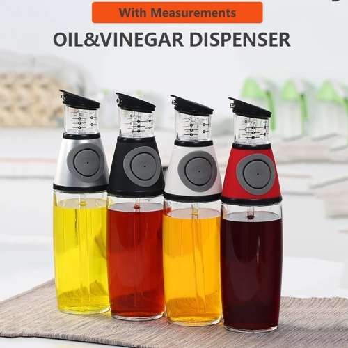 Oil Dispenser Multifunctional Seasoning Bottle For Oil Sauce Vinegar And Cooking Wine Kitchen Tool