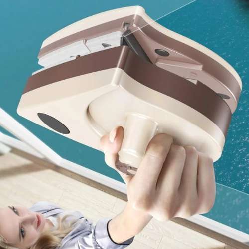 Magnetic Window Wiper Glass Cleaner Tool Double Side Brush Window Washing Household Cleaning Tool