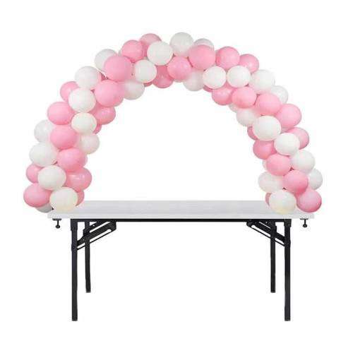 DIY Balloon Arch Kit Plastic Column Stand with Frame Base Pole and Ballons Clips for Party Decor