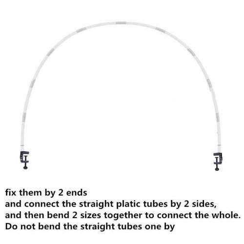 DIY Balloon Arch Kit Plastic Column Stand with Frame Base Pole and Ballons Clips for Party Decor