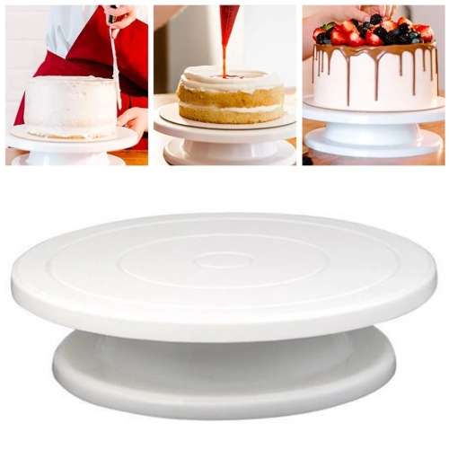 Household Baking Tool Cake Decorating Table Lightweight And Stable Cake Turntable
